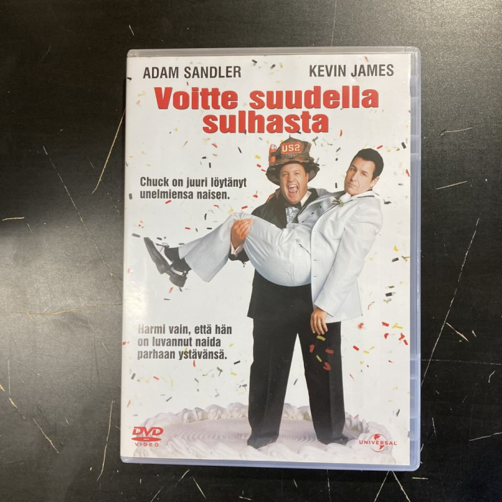 Voitte suudella sulhasta DVD (M-/VG+) -komedia-